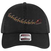 OTTO Garment Washed superior Cotton Twill Six Panel Low Profile Dad Hat Thumbnail