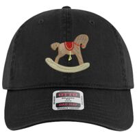 OTTO Garment Washed superior Cotton Twill Six Panel Low Profile Dad Hat Thumbnail