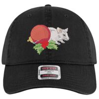 OTTO Garment Washed superior Cotton Twill Six Panel Low Profile Dad Hat Thumbnail