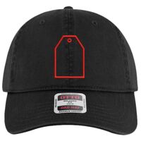 OTTO Garment Washed superior Cotton Twill Six Panel Low Profile Dad Hat Thumbnail
