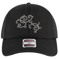 OTTO Garment Washed superior Cotton Twill Six Panel Low Profile Dad Hat Thumbnail