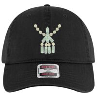 OTTO Garment Washed superior Cotton Twill Six Panel Low Profile Dad Hat Thumbnail