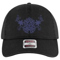 OTTO Garment Washed superior Cotton Twill Six Panel Low Profile Dad Hat Thumbnail