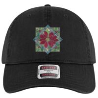 OTTO Garment Washed superior Cotton Twill Six Panel Low Profile Dad Hat Thumbnail