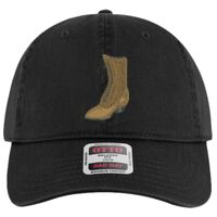 OTTO Garment Washed superior Cotton Twill Six Panel Low Profile Dad Hat Thumbnail