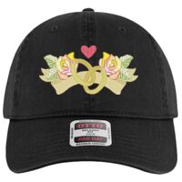 OTTO Garment Washed superior Cotton Twill Six Panel Low Profile Dad Hat Thumbnail