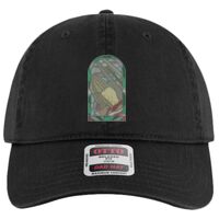 OTTO Garment Washed superior Cotton Twill Six Panel Low Profile Dad Hat Thumbnail