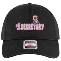 OTTO Garment Washed superior Cotton Twill Six Panel Low Profile Dad Hat Thumbnail