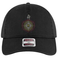 OTTO Garment Washed superior Cotton Twill Six Panel Low Profile Dad Hat Thumbnail