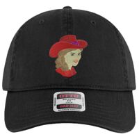 OTTO Garment Washed superior Cotton Twill Six Panel Low Profile Dad Hat Thumbnail