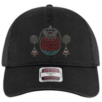 OTTO Garment Washed superior Cotton Twill Six Panel Low Profile Dad Hat Thumbnail