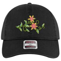 OTTO Garment Washed superior Cotton Twill Six Panel Low Profile Dad Hat Thumbnail