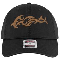 OTTO Garment Washed superior Cotton Twill Six Panel Low Profile Dad Hat Thumbnail