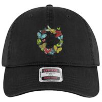 OTTO Garment Washed superior Cotton Twill Six Panel Low Profile Dad Hat Thumbnail