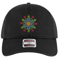 OTTO Garment Washed superior Cotton Twill Six Panel Low Profile Dad Hat Thumbnail