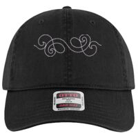 OTTO Garment Washed superior Cotton Twill Six Panel Low Profile Dad Hat Thumbnail