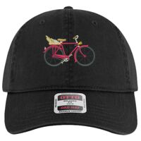 OTTO Garment Washed superior Cotton Twill Six Panel Low Profile Dad Hat Thumbnail
