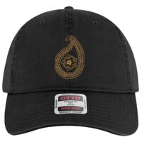 OTTO Garment Washed superior Cotton Twill Six Panel Low Profile Dad Hat Thumbnail