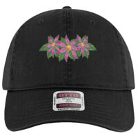 OTTO Garment Washed superior Cotton Twill Six Panel Low Profile Dad Hat Thumbnail