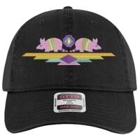 OTTO Garment Washed superior Cotton Twill Six Panel Low Profile Dad Hat Thumbnail