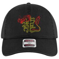 OTTO Garment Washed superior Cotton Twill Six Panel Low Profile Dad Hat Thumbnail