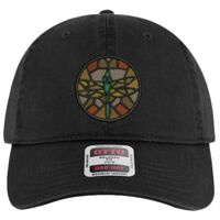 OTTO Garment Washed superior Cotton Twill Six Panel Low Profile Dad Hat Thumbnail