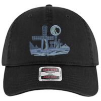 OTTO Garment Washed superior Cotton Twill Six Panel Low Profile Dad Hat Thumbnail