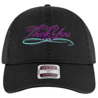 OTTO Garment Washed superior Cotton Twill Six Panel Low Profile Dad Hat Thumbnail