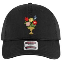 OTTO Garment Washed superior Cotton Twill Six Panel Low Profile Dad Hat Thumbnail