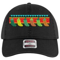 OTTO Garment Washed superior Cotton Twill Six Panel Low Profile Dad Hat Thumbnail