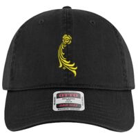 OTTO Garment Washed superior Cotton Twill Six Panel Low Profile Dad Hat Thumbnail