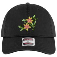 OTTO Garment Washed superior Cotton Twill Six Panel Low Profile Dad Hat Thumbnail