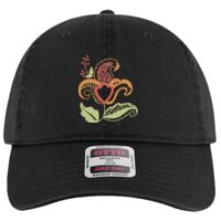 OTTO Garment Washed superior Cotton Twill Six Panel Low Profile Dad Hat Thumbnail