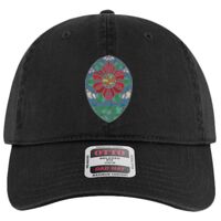 OTTO Garment Washed superior Cotton Twill Six Panel Low Profile Dad Hat Thumbnail