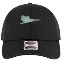 OTTO Garment Washed superior Cotton Twill Six Panel Low Profile Dad Hat Thumbnail