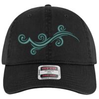 OTTO Garment Washed superior Cotton Twill Six Panel Low Profile Dad Hat Thumbnail