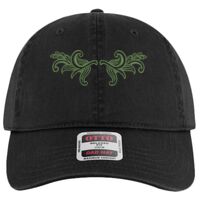 OTTO Garment Washed superior Cotton Twill Six Panel Low Profile Dad Hat Thumbnail