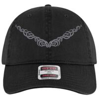 OTTO Garment Washed superior Cotton Twill Six Panel Low Profile Dad Hat Thumbnail