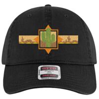 OTTO Garment Washed superior Cotton Twill Six Panel Low Profile Dad Hat Thumbnail