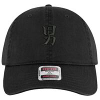 OTTO Garment Washed superior Cotton Twill Six Panel Low Profile Dad Hat Thumbnail