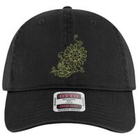 OTTO Garment Washed superior Cotton Twill Six Panel Low Profile Dad Hat Thumbnail