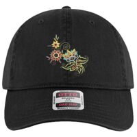 OTTO Garment Washed superior Cotton Twill Six Panel Low Profile Dad Hat Thumbnail