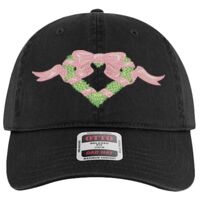 OTTO Garment Washed superior Cotton Twill Six Panel Low Profile Dad Hat Thumbnail