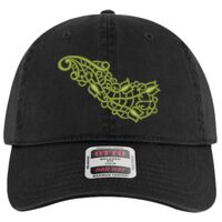 OTTO Garment Washed superior Cotton Twill Six Panel Low Profile Dad Hat Thumbnail