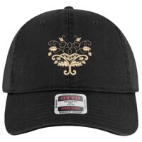 OTTO Garment Washed superior Cotton Twill Six Panel Low Profile Dad Hat Thumbnail