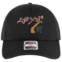 OTTO Garment Washed superior Cotton Twill Six Panel Low Profile Dad Hat Thumbnail