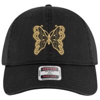 OTTO Garment Washed superior Cotton Twill Six Panel Low Profile Dad Hat Thumbnail