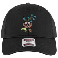 OTTO Garment Washed superior Cotton Twill Six Panel Low Profile Dad Hat Thumbnail