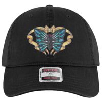 OTTO Garment Washed superior Cotton Twill Six Panel Low Profile Dad Hat Thumbnail