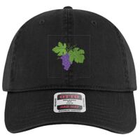 OTTO Garment Washed superior Cotton Twill Six Panel Low Profile Dad Hat Thumbnail